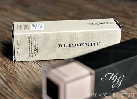 The Burberry Velvet Foundation is very promising on paper but 